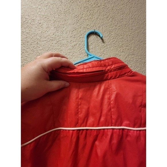Vintage Smirnoff 1987 Bid Whist Jacket With Packable Hood Red Size XL - Picture 5 of 7